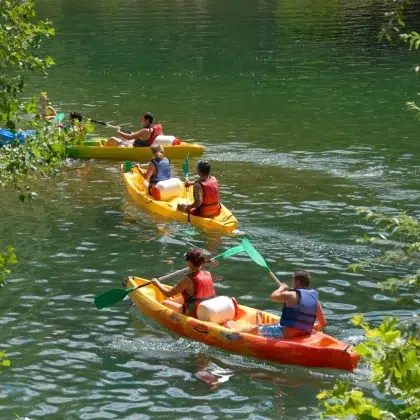 canoe marais givrand